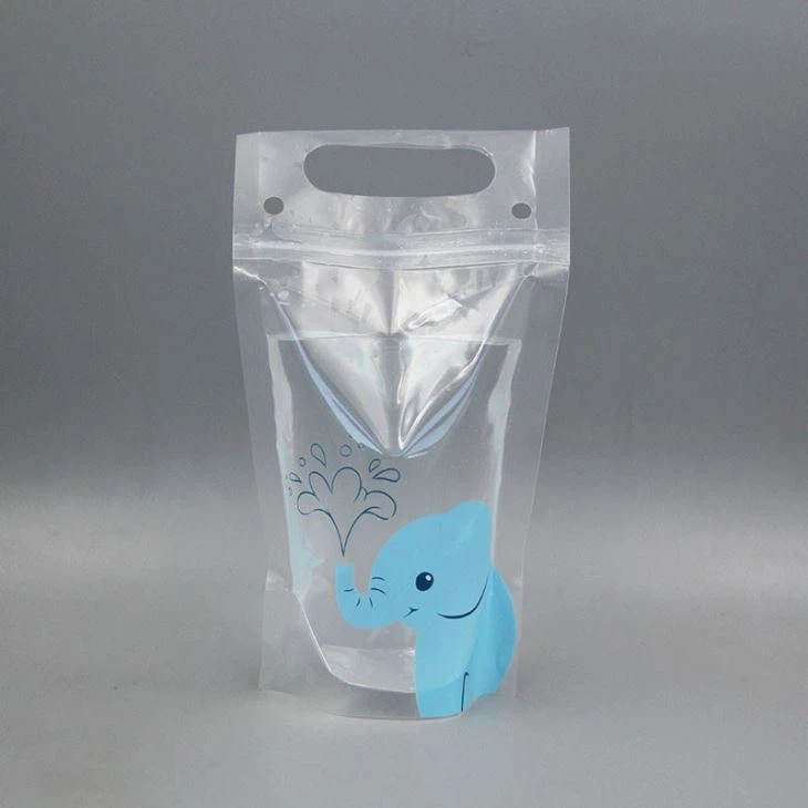 8oz Plastic Drinking Pouches