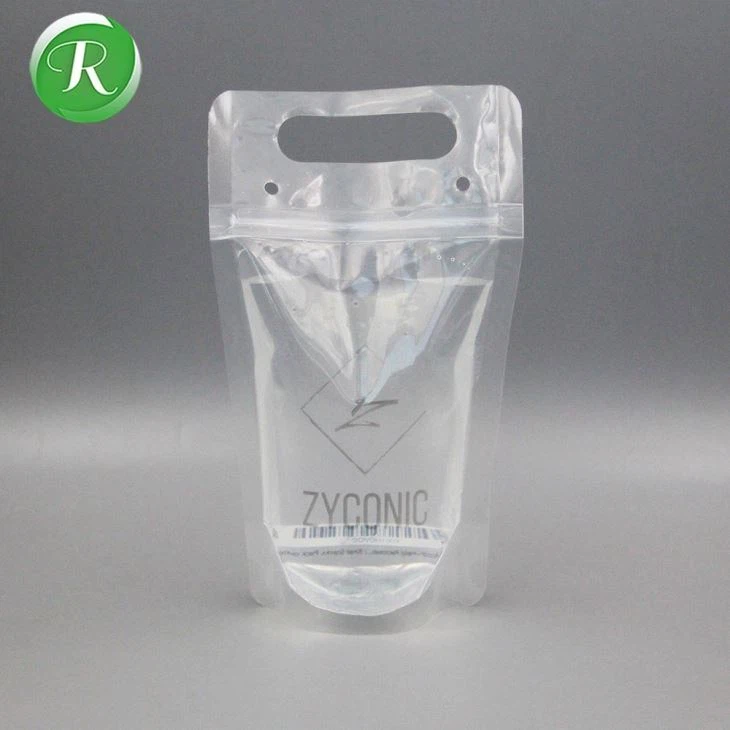 8oz Plastic Drinking Pouches